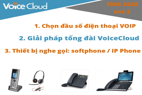 Tổng đài VoIP & Call Center của VoiceCloud